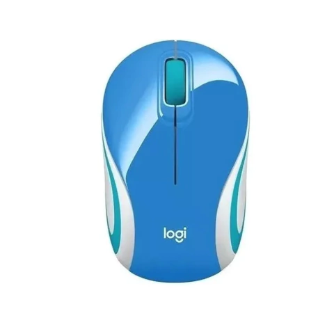 Mini Mouse Inalambrico M187 Logitech Azul - comprar online