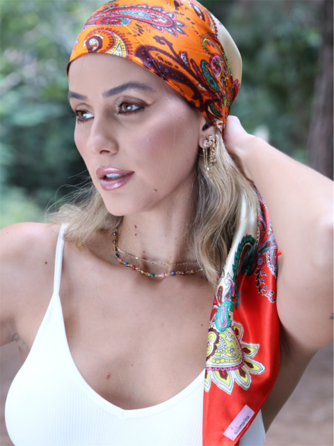 Lenço Estampado