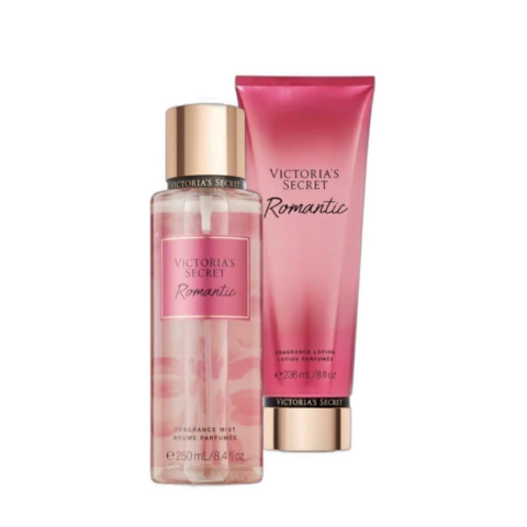 Kit Romantic Body Splash 250ml + Creme Hidratante 236ml Victoria's Secret - comprar online