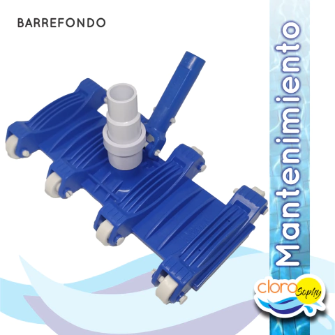 Limpiafondo / Barrefondo flexible 8 ruedas Vulcano