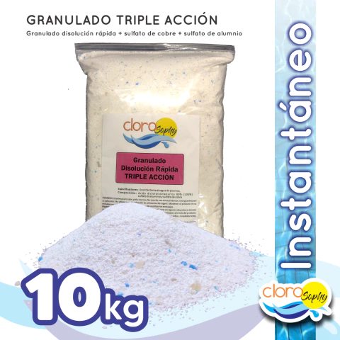10k Granulado Rápido Triple Acción - comprar online