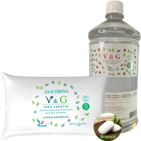 Kit Base V&G Branca/Transparente + Lauril - comprar online