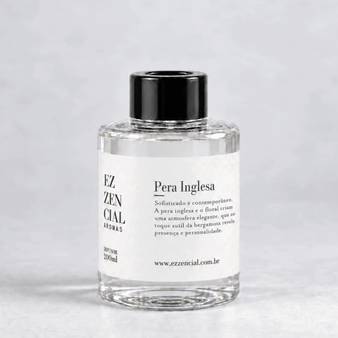 Difusor de Ambiente Pera Inglesa 200ml - Linha Slim | Ezzencial