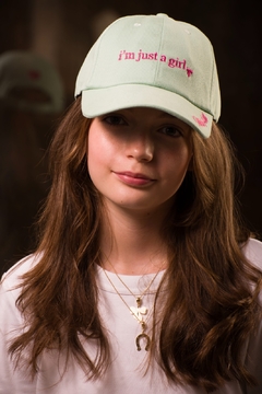 Boné I’m Just a Girl – Verde Menta Petiti na internet