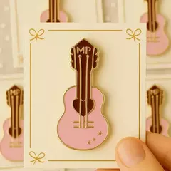 Pin violão rosa coquete na internet
