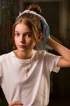 Lenço Cavalgada de Sonhos – Tiffany & Rosa Petiti - MariaPetiti.store