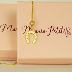 Colar Ferradura da Sorte banhada ouro 18k – Amuleto Maria Petiti - MariaPetiti.store