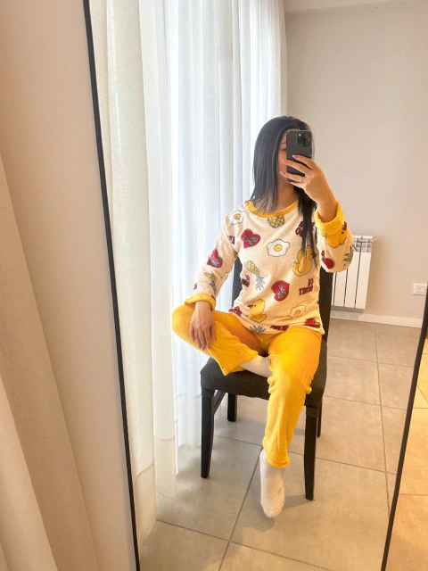 PIJAMA TEDDY ESTAMPADO