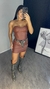 Corselet Couro amarração - comprar online