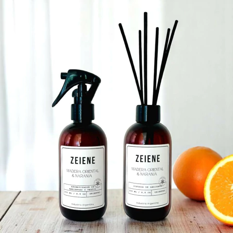 KIT MADERA ORIENTAL & NARANJA - comprar online