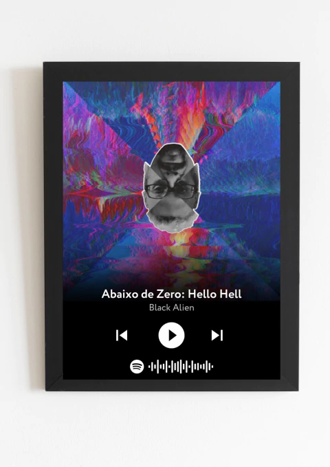 Quadro Álbum - Abaixo de Zero: Hello Hell - Black Alien - comprar online