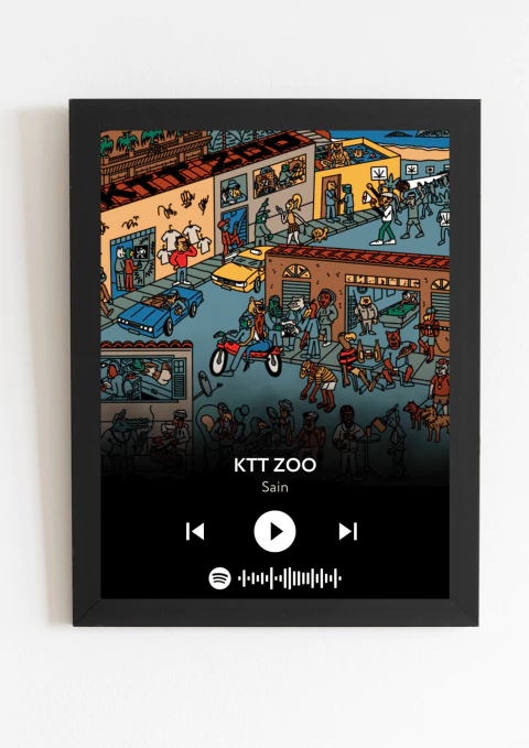 Quadro Álbum - KTT ZOO - Sain - comprar online