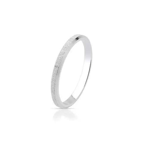 Alianças de Prata 925 - Chanfrada e Friso 2mm - comprar online