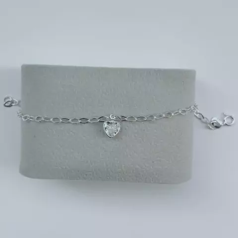 Pulseira Elos com Coração Cristal - comprar online