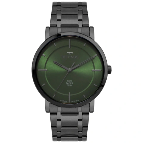 Relógio Technos Masculino Slim Grafite GL32CA/1V