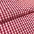 TRICOLINE FIO TINTO XADREZ G - VERMELHO - 50X148 CM - comprar online