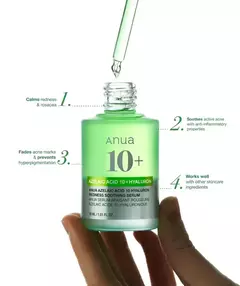 ANUA AZELAIC ACID 10 HYALURON REDNESS SOOTHING SERUM 30 ML - comprar en línea