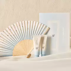 BEAUTY OF JOSEON KIT 2 PROTECTORES RELIED AQUA FRESH RICE + b5 50 ml + fan