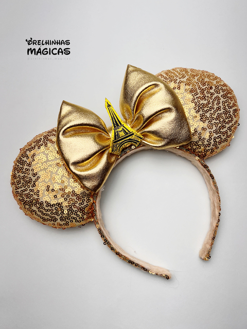 Orelha Paris Dourada - comprar online