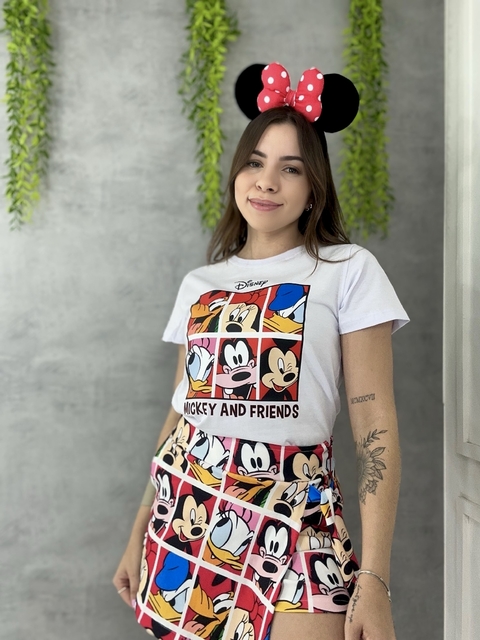 Shorts saia Personagens