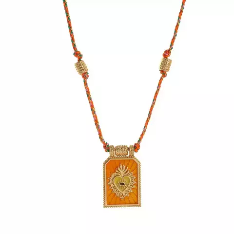 COLLAR NINA NARANJA (C067) - comprar online