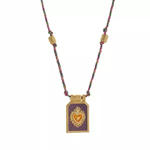 COLLAR NINA VIOLETA (C066) - comprar online