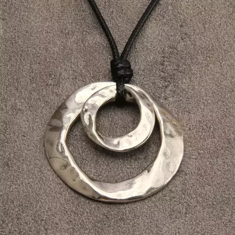 COLLAR JACINTA PLATA (C186) - comprar online