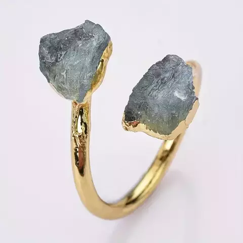 ANILLO CITRINO AGUAMARINA (AN042) - comprar online