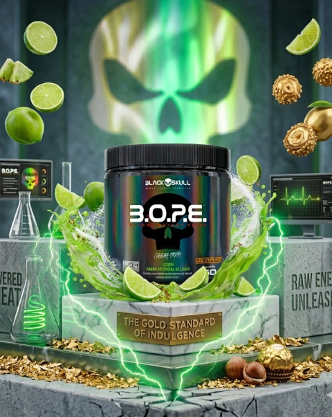Pré-Treino Black Skull B.O.P.E 150g | Energia e Performance - comprar online