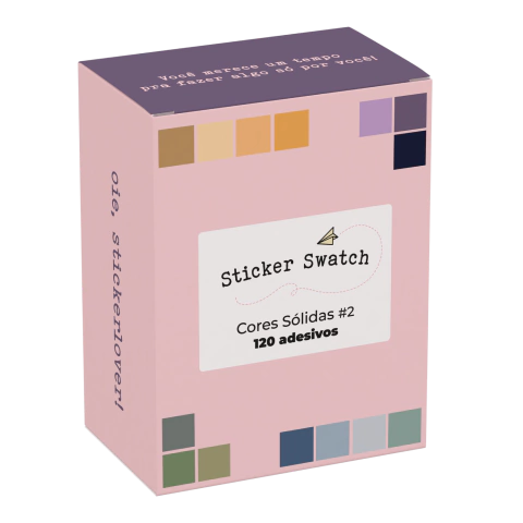 Sticker Swatch - Cores Sólidas 2