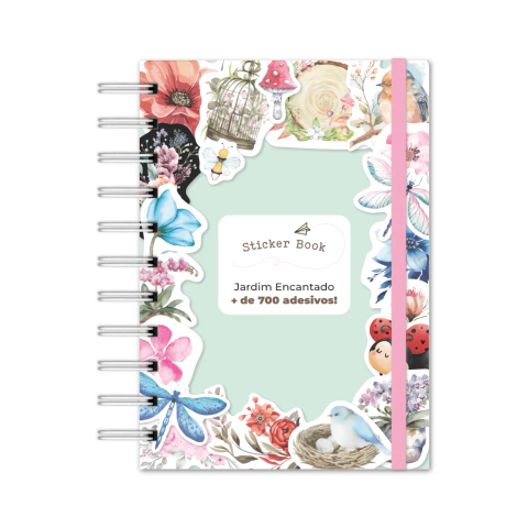 Stickerbook #2 - Jardim Encantado - A6