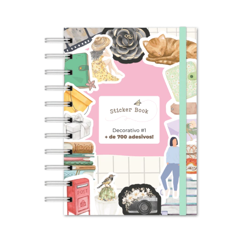 Stickerbook #1 - Decorativos - A6