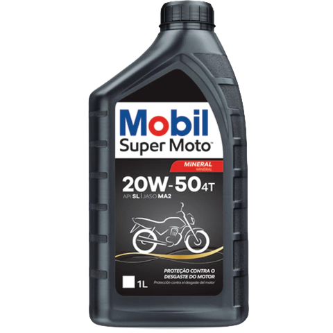MOBIL SUPER MOTO 4T 20W50 mineral (litro)