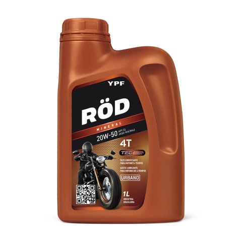 YPF ROD MOTO 4T 20W50 mineral (litro)
