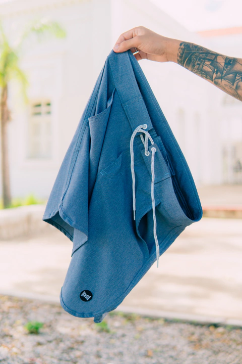 BOARDSHORT RETRÔ URBAN BLUE - comprar online