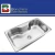 Pileta Bacha de Cocina Johnson Luxor Si85ad Acero Inox. - comprar online