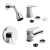 Combo Monocomando Fv Compacta Ducha EmbS/T Lav Bidet
