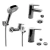 Combo Grifería Monocomando Fv Puelo Lavatorio Bidet Ducha Ext