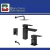 Set Grifería Baño Monoc. Piazza Arq Lavatorio, Bidet y Ducha Emb C/T Negro - comprar online
