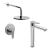 Set Grifería Baño Monoc. Piazza Next Lavatorio Alto y Ducha Emb S/T