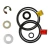 Repuesto FV valvula 368 KIT 3 Oring y Retenes 0367.17
