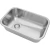 Pileta Bacha Simple De Cocina Johnson Z52/18 Acero Inox