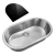 Bacha De Cocina Johnson Curve Si77a + Tabla Vidrio Templado