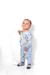 Macacão longo com ziper azul bebê - coleção baby inverno - loja online