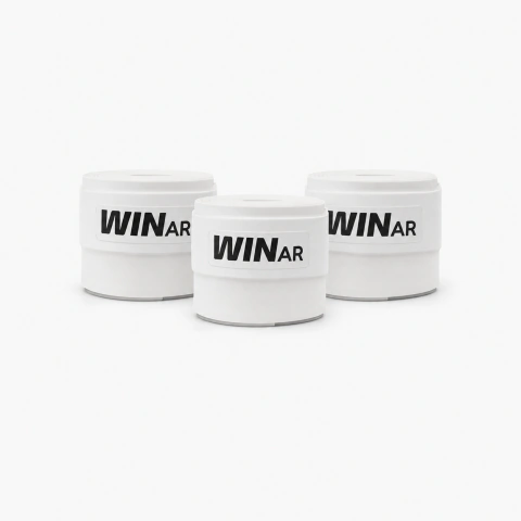 OVERGRIPS LISO WINAR BLANCO x3