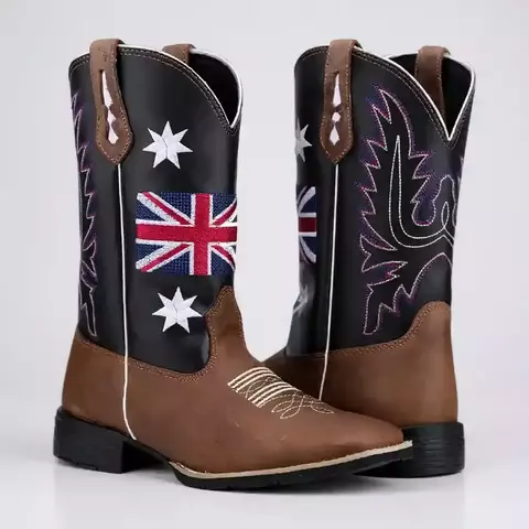 Bota Texana Masculina Reino Unido com Del - comprar online