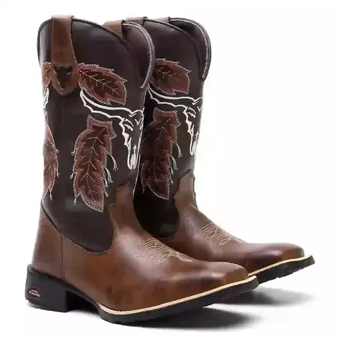 Bota Texana Masculina CDB Marrom - comprar online
