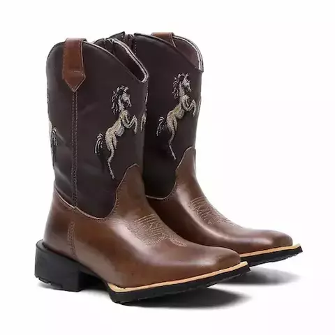 Bota Texana Infantil Cavalos - comprar online