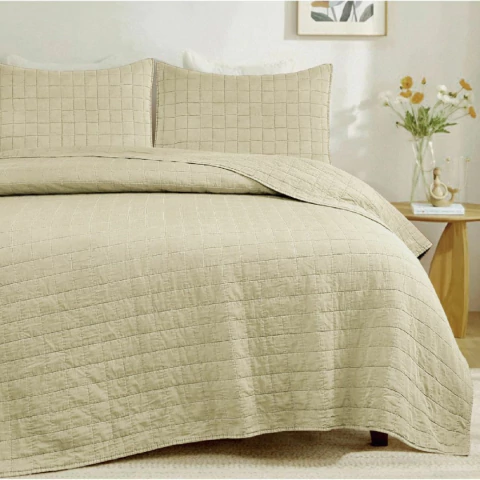 Cover Stone Washed - Blanche Ropa de Cama