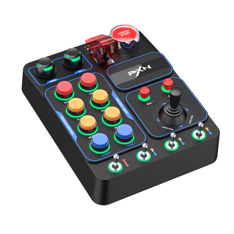 Simulador de manejo gamer PXN CB1 Control Box color negro